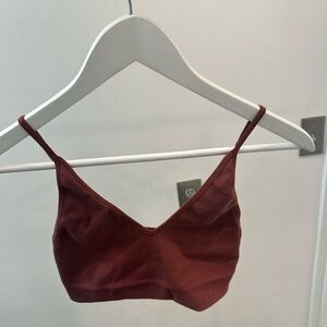 By Together Deep Red Bralette